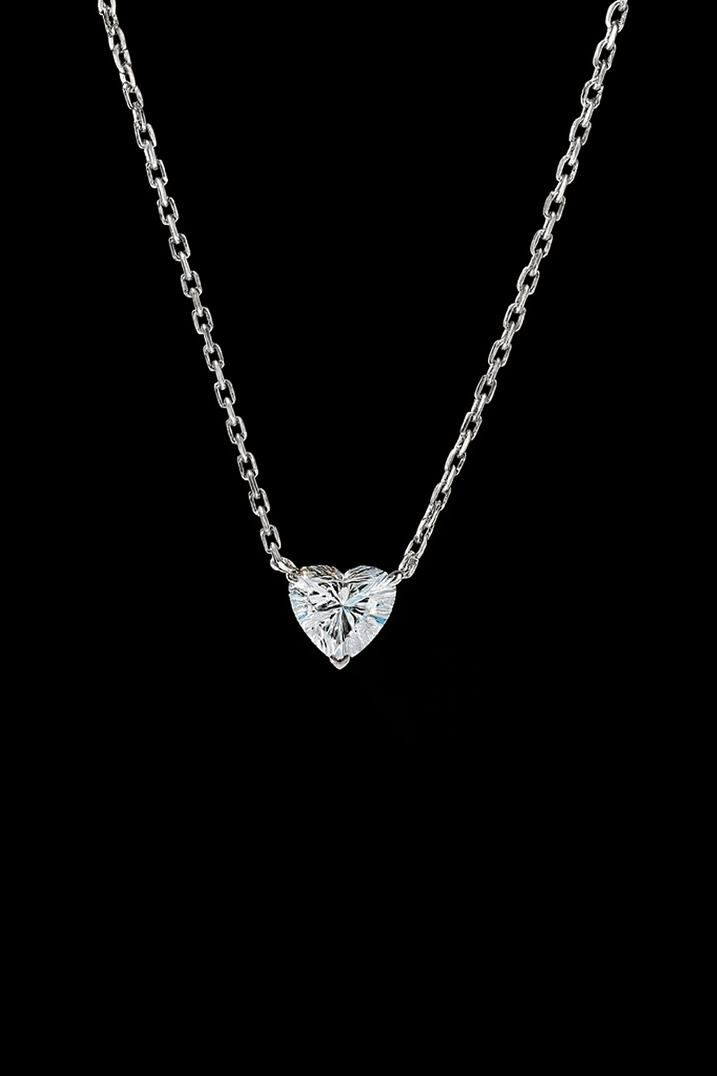Lumière Heart-Cut Diamond Pendant