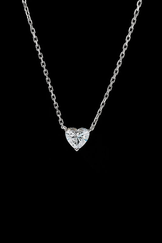 Lumière Heart-Cut Diamond Pendant