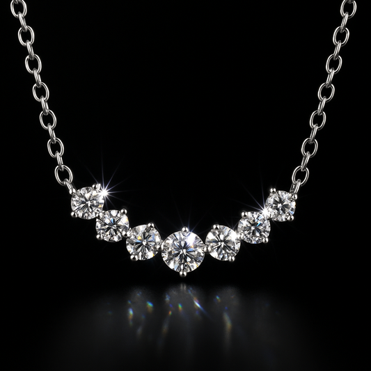 Lumière Moissanite Sparkle Necklace