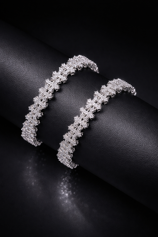 Lumière Cross bracelet